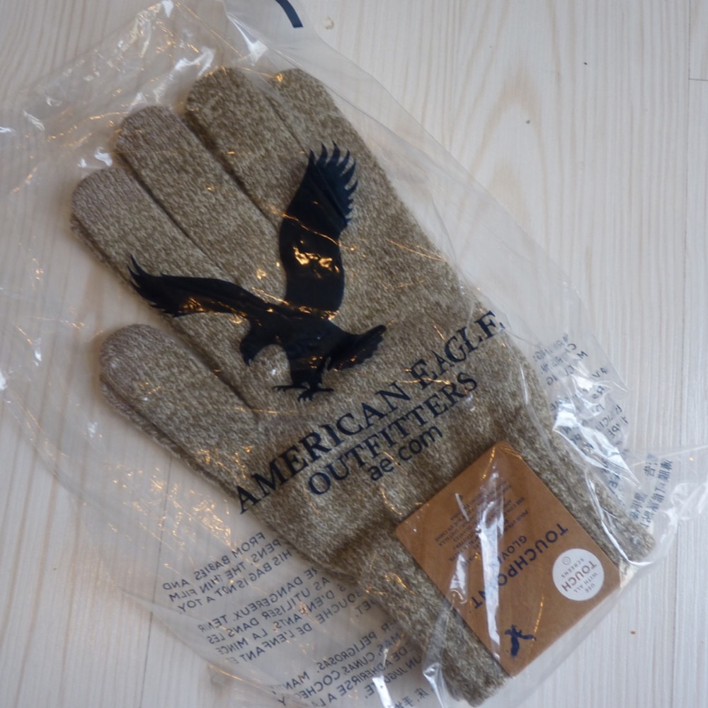 New American Eagle Men’s Touchpoint Knit Gloves